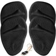 thumbnail image 7 of Vjnyvs 2Pair/Set Silicone Half Insoles Forefoot Pads Foot Pain Care Inserts Cushions Anti-Slip Support Pad Foot Cushions for Women, 7 of 7
