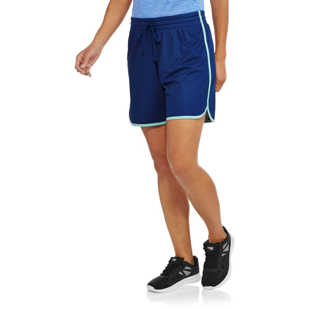 Athletic Works Women's Active Long Mesh Basketball Shorts Walmart