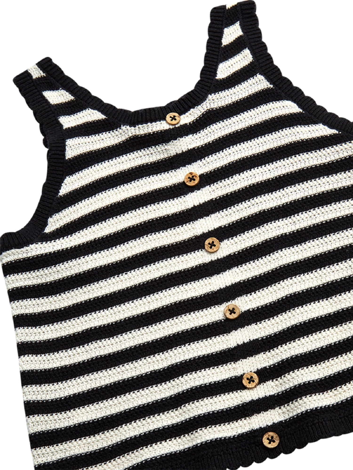 Jessica Simpson Girls' Cotton Crochet Tank Top and Skirt Set, 2-Piece, Sizes 4-12