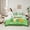 Green, variant on jejeloiu Cute Cartoon Dinosaur 7-Piece Twin Bedding Sets,Wild Animal Bedding Comforter Set,Green Dino Sheet Sets For Boys Kids,Breathable Home Decor Reversible