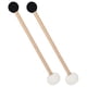 thumbnail image 1 of Felt Rubber Bass Drum Mallet Double-Ended Drum Stick 2Pcs Set, 1 of 5