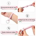 thumbnail image 3 of 12 Pcs 6 Styles Teacher Appreciation Gifts Bulk Silicone Keychain Thank You Wristband Gift for Team Women Men Staff, 3 of 6