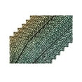 thumbnail image 4 of MKHERT Close Up of Dragonfly Wing in A Shimmery Iridescent Rainbow Effect Placemats Table Mats for Dining Room Kitchen Table Decoration 12x18 inch,Set of 6, 4 of 4