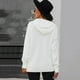 thumbnail image 4 of Sudadera con capucha para mujer, sudadera con capucha de manga larga, jersey de punto, jersey de cuello alto de gran tamaño para mujer, jersey de punto elegante para otoño e invierno (XL), 4 of 6