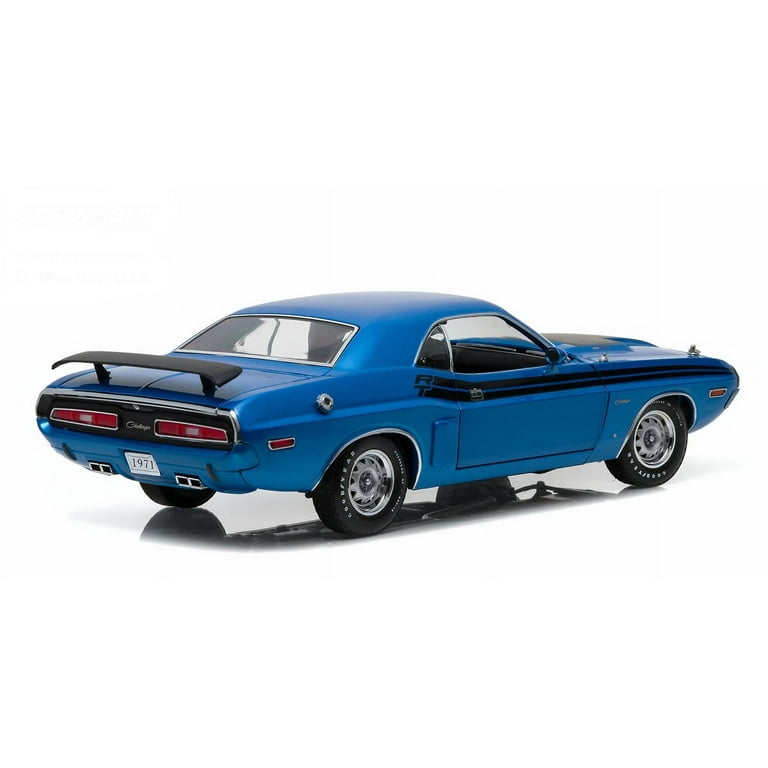 1971 Dodge Challenger HEMI R/T B-5 Blue 1/18 Dieca - Walmart.com