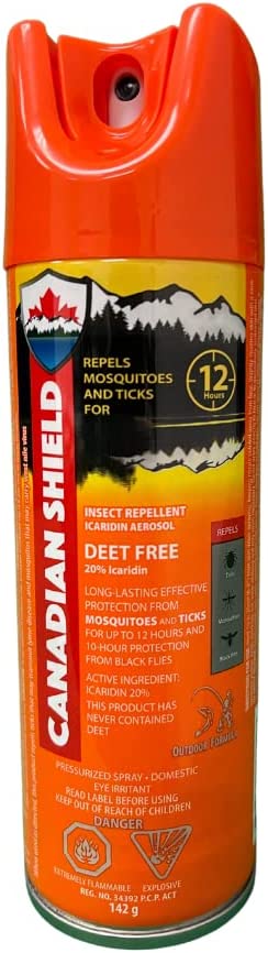 Canadian Shield Mosquito & Insect Repellent Aerosol | DEET FREE! | Bug ...