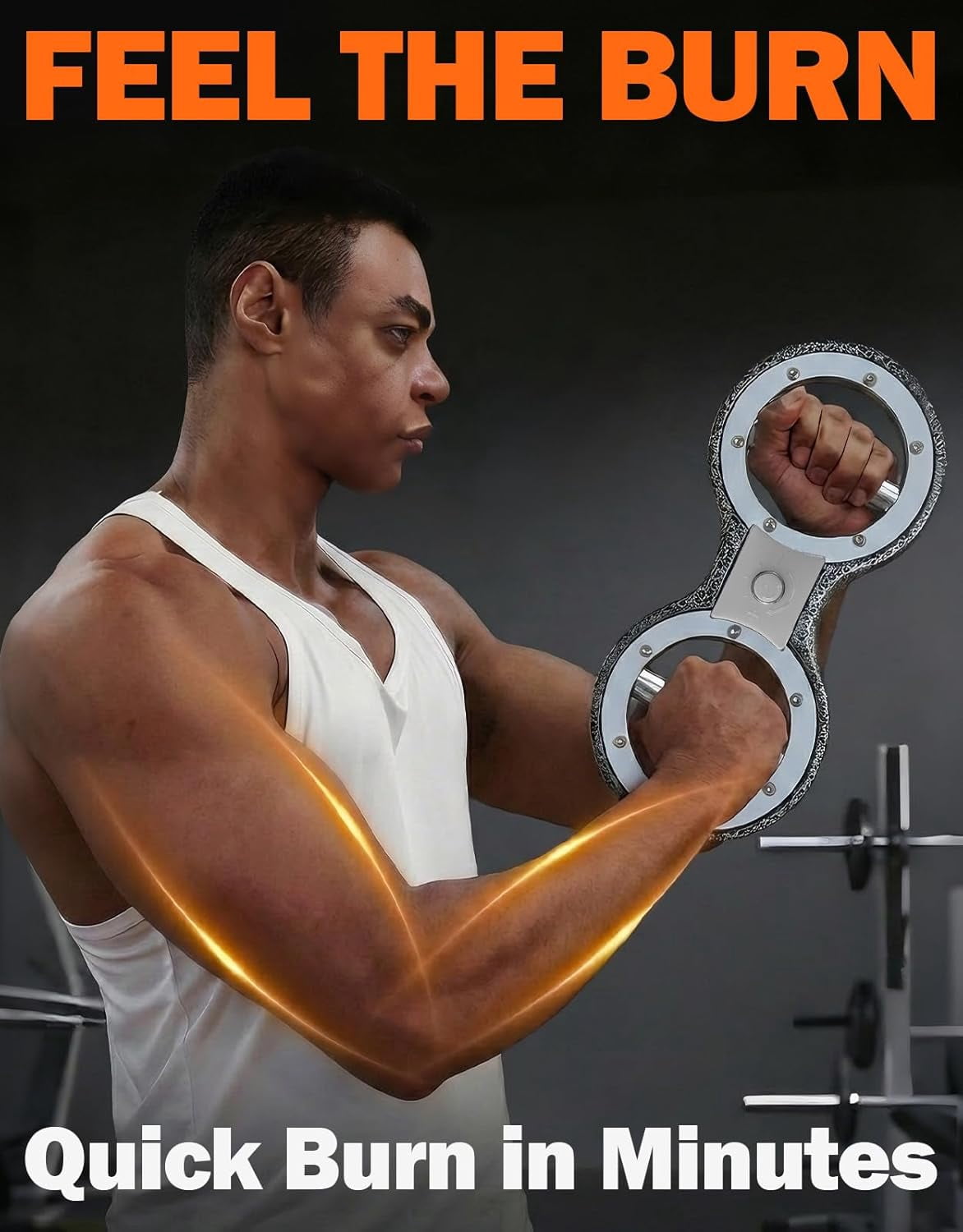 Multifunctional Hand Grip Strength Trainer with Rotating Burn Feature for Arm and Forearm Workout at Home or Gym