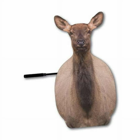 KILLERGEAR ElkFan 3D Mature Cow Elk Fanning Decoy For Traditional Hunting Locate & Set Up and Spot & Stalk Lightweight Portable & Durable Animal Umbrella with Built-In Ground Stake Carrying Bag