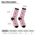 thumbnail image 2 of Rateoe 2336109497 for Women Casual Calf Socks - Cute Crew Socks - Thin Soft Above Ankle Socks Size 5-11, 2 of 6