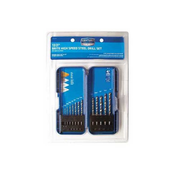 ALLIANCE PARTS WAREHOUSE 13PC. 135 DEGREES DRILL BIT SET, DRILL BIT DIMENSION TYPE: FRACTIONAL INCH 22713