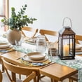 thumbnail image 6 of Sunflowers Trucks Round 15 Inch Placemats Set of 8, Spring Farmhouse Eucalyptus Teal Wood HeatResistant Non Slip Place Mats for Dining Table, Wipeable Braided Kitchen Table Mats for Housewarming, 6 of 9