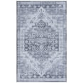 thumbnail image 2 of SAFAVIEH Tucson Melvin Oriental Machine Washable Area Rug, Gray/Light Gray, 3' x 5', 2 of 13
