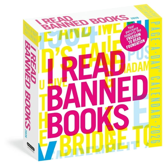 I Read Banned Books Page-A-Day(r) Calendar 2026, (Paperback)