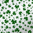 thumbnail image 5 of St. Patrick''s Day Shower Curtain, Green St. Patrick‘s Day Clover Shamrock Leaves Irish Spring Festival Holiday Shower Curtain Set, Fabric Shower Curtain Hooks Include, 70 in, 5 of 6