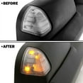 thumbnail image 2 of ALLTIMES LED Side Mirror Turn Signal Lights for Dodge for Ram 1500/2500/3500 2010-2017 Truck with Tow Mirror, Waterproof Black Lens Yellow Light, 2 of 8