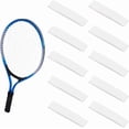 thumbnail image 1 of 10 protectores de cabeza de raqueta de bádminton, adhesivos para el marco de la raqueta de tenis, adhesivos blancos de PU para el marco de la raqueta., 1 of 6