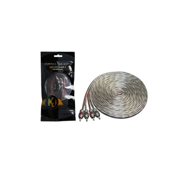Memphis Audio ETP-7 7-Foot 2 -Channel Audio Interconnect Cables
