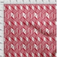 thumbnail image 3 of oneOone Cotton Poplin Fabric Parallelogram & Triangle Geometric Print Fabric By Yard 56 Inch Wide, 3 of 4