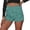 r-908Green235, variant on Women Sparkling Sequin Party Shorts Solid Color High Waist Hot Shorts For Carnival Nightclub Festival Trendy Summer Daily Casual Bottoms