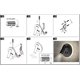thumbnail image 5 of Lámpara de Mesita de Noche LED Vevor Luces de Pared de Hotel Interiores 3W + 7W Negro, 5 of 5