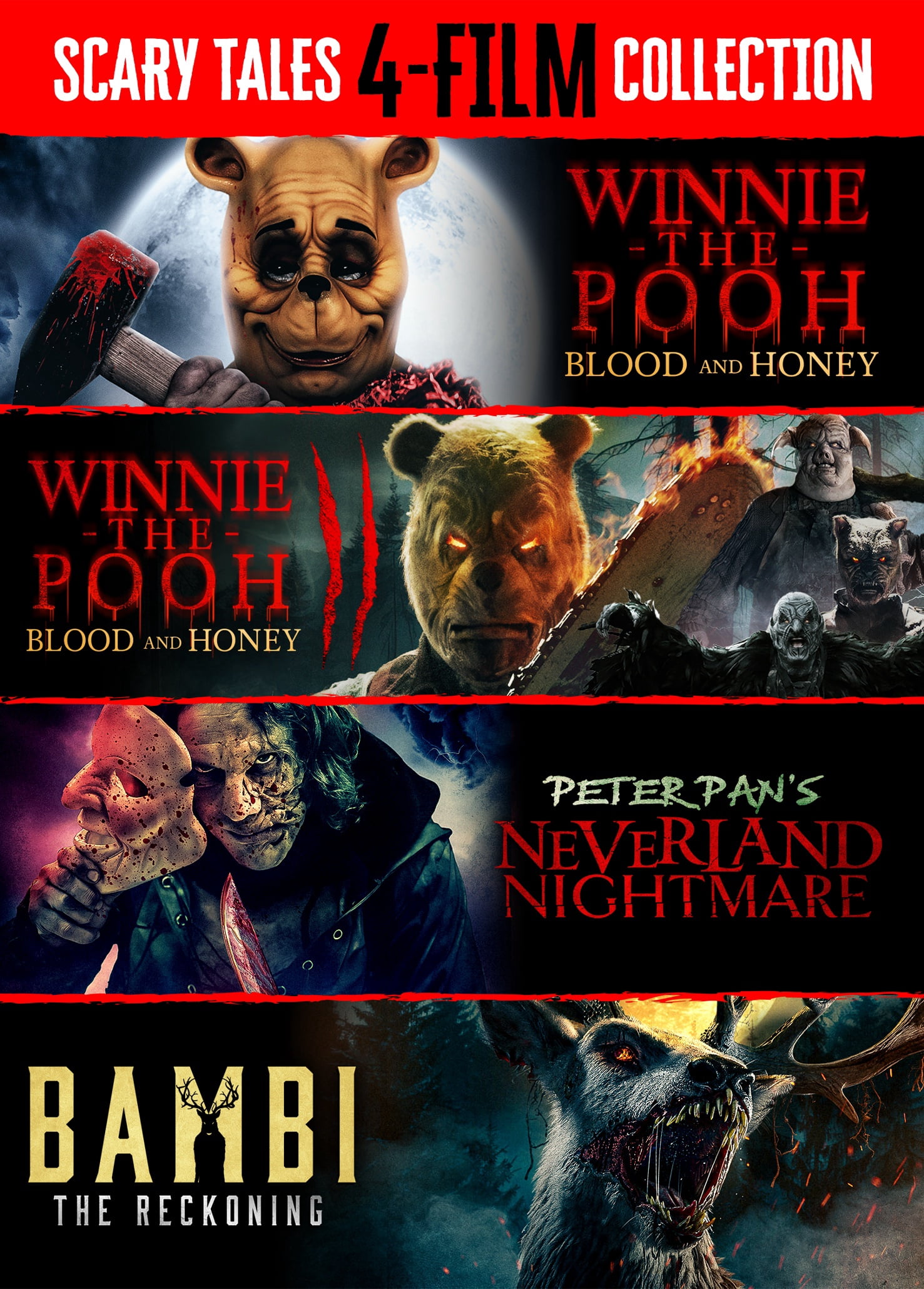 Scary Tales 4-Film Collection (DVD) (Walmart Exclusive) (DVD), Horror, Shout! Factory