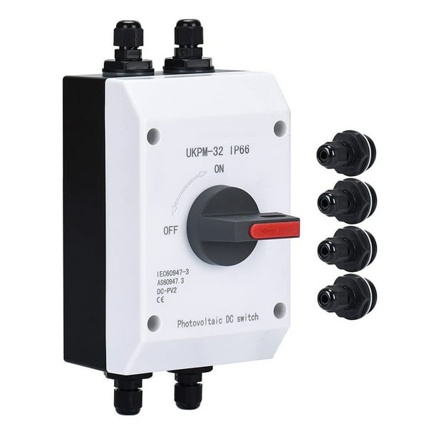 Pv Disconnect Box Dc1200V Circuit Breaker 32A Solar Isolator Switch