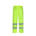 thumbnail image 4 of Olyvenn Unisex Reflective Rain Pants With Waterproof Fabric For Warmth Wear Resistance Breathability Cycling Rain Pants Comfy Loose Fit Casual Full Length Trousers for Women Trendy 2024 Green 12, 4 of 4