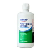 Equate Multi-Purpose Solution for Soft Contact Lenses, 12 fl oz, Compare to Opti-Free Replenish