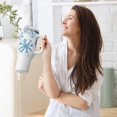 thumbnail image 6 of SKYSONIC Insulated Tumblers with Lids and Straws Handles 40oz Water Bottle Snowflake White Winter Travel Mug Reusable Stainless Steel Thermos Vacuum, 6 of 7