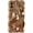 Eletro Gold, variant on for iPhone 12 Case,Water Ripple Wave Meteorite Bubble Chrome Plating Electroplated Candy Phone Case (Silver)