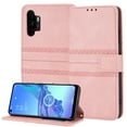 thumbnail image 1 of for Samsung Galaxy A32 5G Flip Case, Premium PU Leather Folio Flip with Design Card Slots Wrist Strap Shockproof Kickstand Magnetic Protective Girls Cover for Samsung A32 5G, Pink, 1 of 9