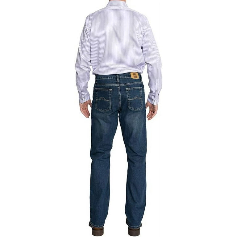 Full blue 5 pocket jeans online