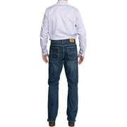 FULL BLUE 5 Pocket Denim Jeans, Regular Fit, Performance Stretch, Blue-Black, 44x32