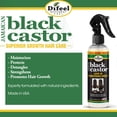 thumbnail image 3 of Difeel Jamaican Black Castor Leave-in Conditioning Spray 8 oz. - Large Bottle, 3 of 9