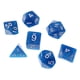thumbnail image 4 of Dados Polihédricos de 7 Dados 16 Mm para Mazmorras Y Dragones Dados D20 D12 D10 D8 D6 Azul, 4 of 5