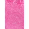 thumbnail image 4 of 2Chique Boutique Women's Bubble Gum Pink Mineral Washed Bell Bottom Pants, 4 of 4