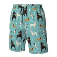 thumbnail image 5 of Naloa Cute Dog Men's Beach Shorts, Surfing shorts, Swim trunks, Quick Dry Swim Trunks for Surfing Beach Fun - Medium, 5 of 9