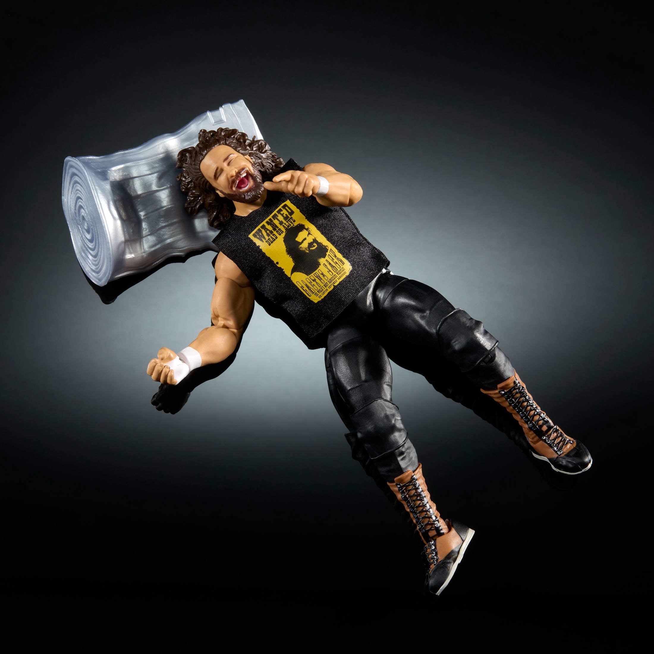 WWE Ultimate Edition Monday Night War Cactus Jack Action Figure & Accessories Collectible Set, 6-inch