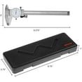 Dial Caliper Stainless Steel and Shock Proof Tool With Plastic Carry
