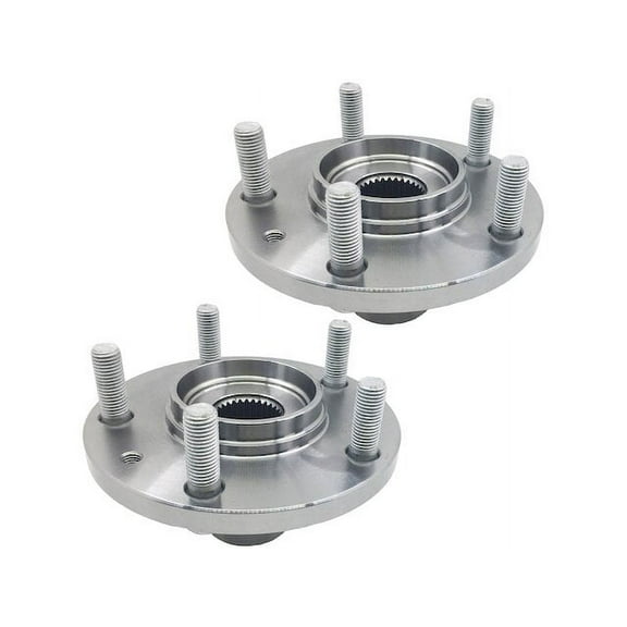 Front Wheel Hub Assembly Set - Compatible with 2007 - 2009 Mazda CX-9 2008