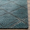 thumbnail image 3 of SAFAVIEH Paseo Lailee Geometric Wool Area Rug, Charcoal/Blue, 6' x 9', 3 of 5