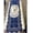 Blue, variant on Cotton Handmade Crochet Floral Lace Table Runner, Rectangular Decorative Table Cover