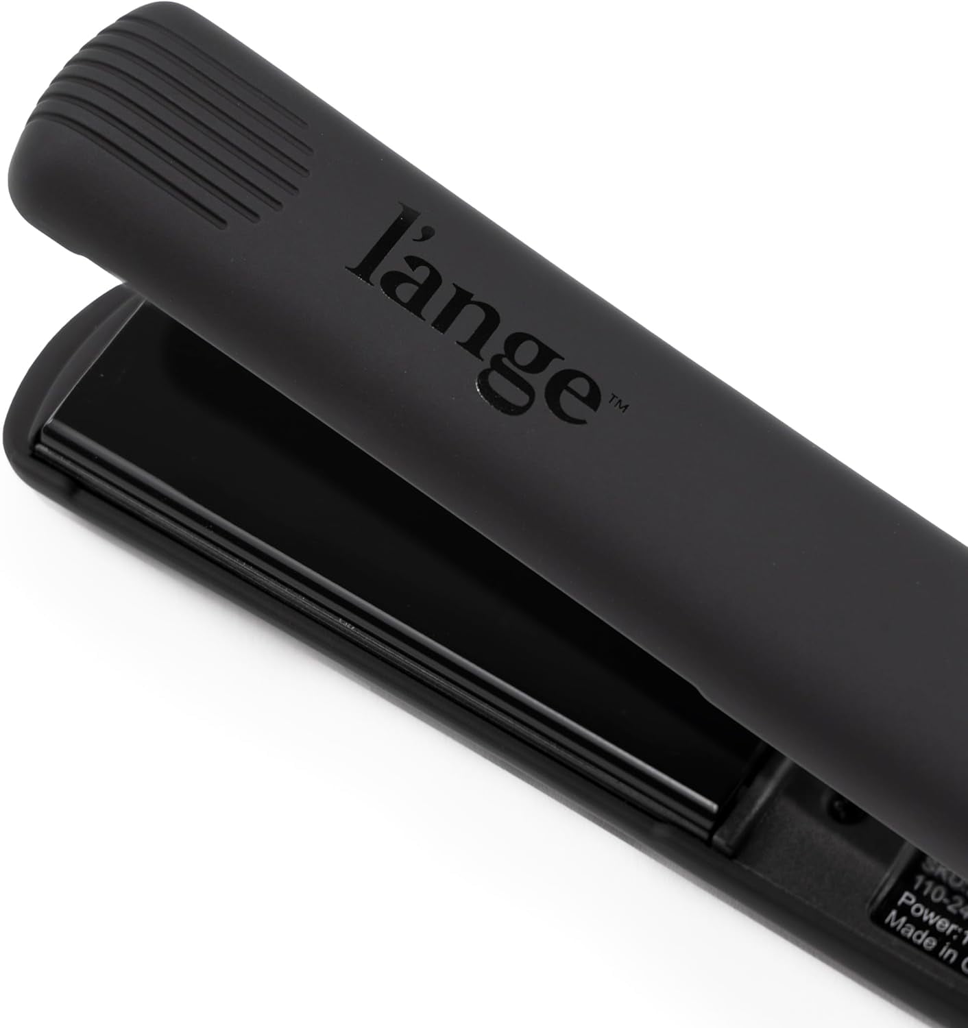 L ange Hair Aplatir Ceramic Flat Iron Adjustable Temp Tourmaline Ionic Walmart