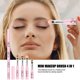 thumbnail image 4 of 3 uds pinceles de maquillaje retráctiles viaje portátil sombra de ojos esponja sombra de ojos cepillo de cejas diseño combinado, 4 of 5