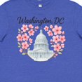 thumbnail image 4 of Inktastic Washington Dc Cherry Blossom Youth T-Shirt, 4 of 5