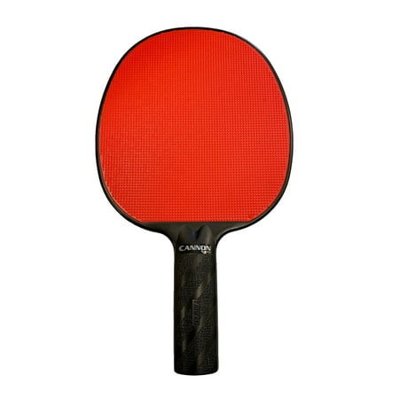 Cannon Sports Red Rubber Face Unbreakable Table Tennis Paddle