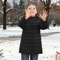thumbnail image 5 of ATOGUTA Girls Puffer Jackets Warm Quilted Puffer Coat Insulated Winter Parka Jackets for Girls Size 4T-10 Black, 5 of 6