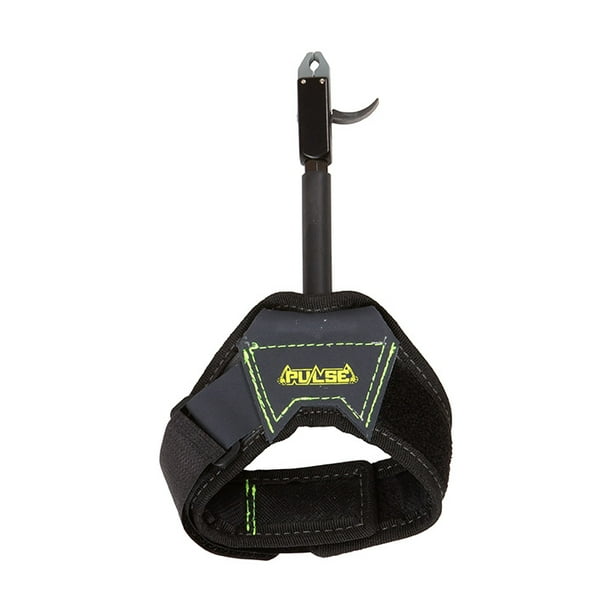 Pulse Archery Compact Caliper Release, Suede, Black