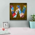 thumbnail image 4 of Epic Graffiti 'W' by Design Turnpike, Giclee Canvas Wall Art, 12"x12", 4 of 8