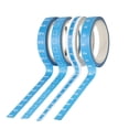 thumbnail image 1 of 8pcs Timeline Tape Weekly Date Hourly Plan Washi Tape Efficiency Decorative Masking Tapes Scrapbooking Sticker (Blue), 1 of 9